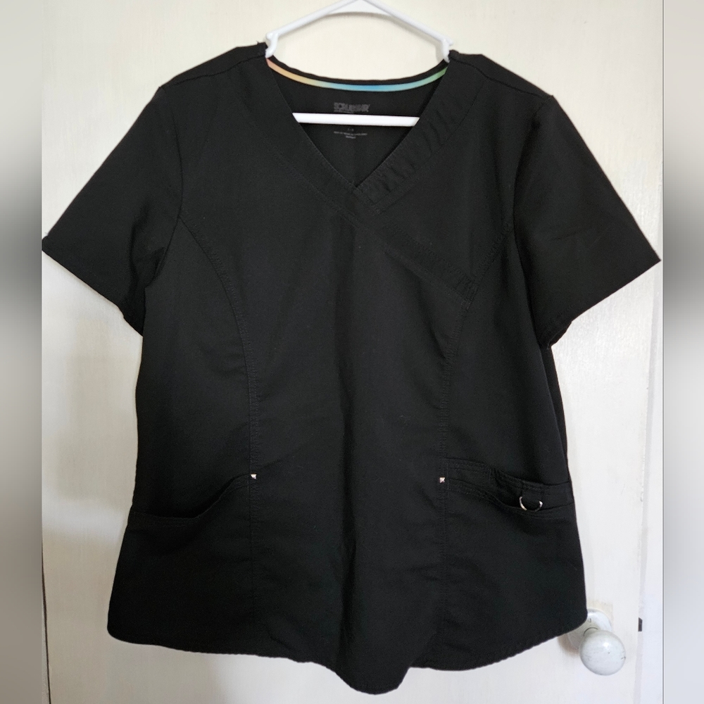 Scrubstar Black Women's Top